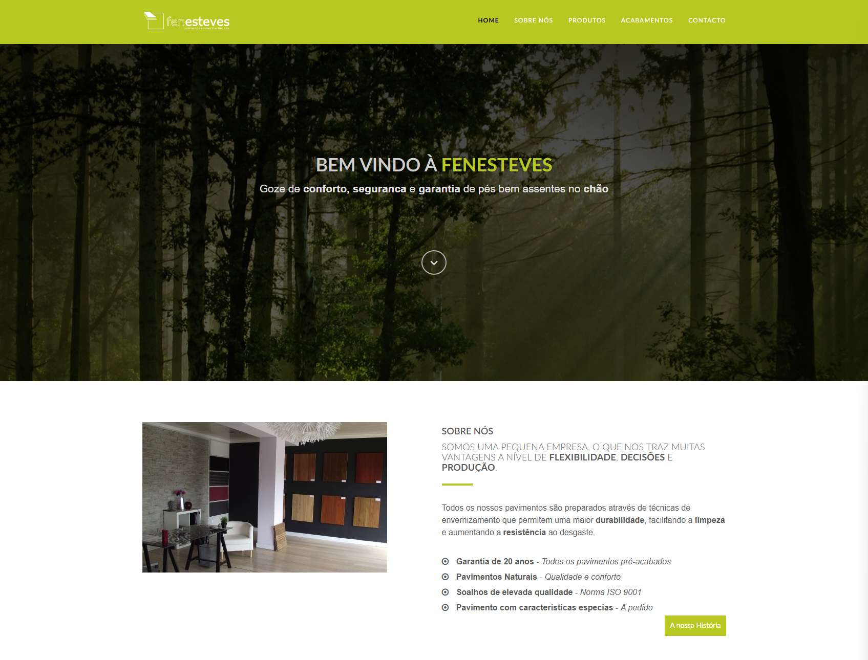 Flooring Business Website